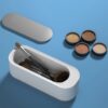 Ultrasonic Jewelry Cleaner, Professional Portable Cleaner for Glasses, Watches, Earrings, Rings, Chains, Coins, Multicolor (Grey-Pank)