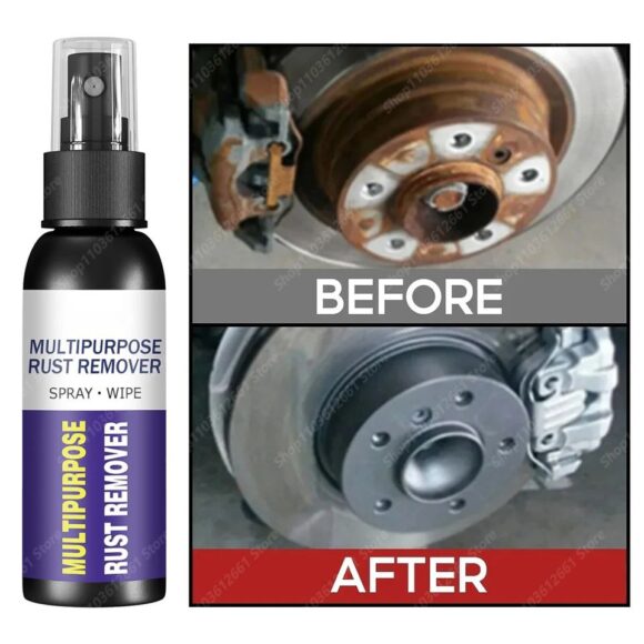 Multipurpose Rust Remover Spray, Instant Rust Remover Spray, Car Maintenance Cleaning, Metal Rust Removal Cleaner, for Car Detailing, Kitchen and Automotive, 30ml - Image 8