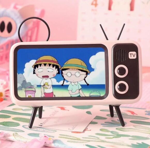Retro Tv Pattern Cellphone Stand for Desktop Car Portable Detachable - Image 3