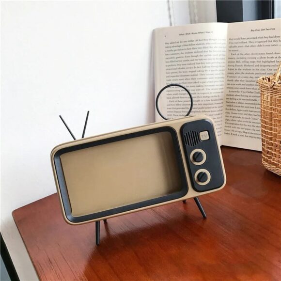 Retro Tv Pattern Cellphone Stand for Desktop Car Portable Detachable - Image 8