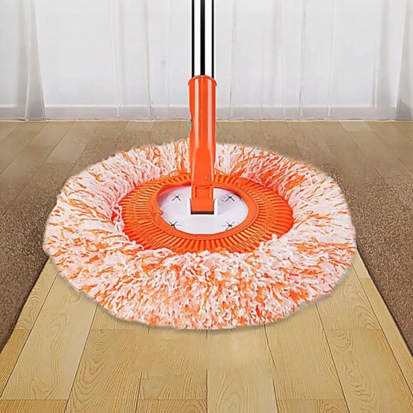 Rotary parquet mop with stainless steel handle, rotary mop for floors, ceilings and all (*one piece only) - Image 4