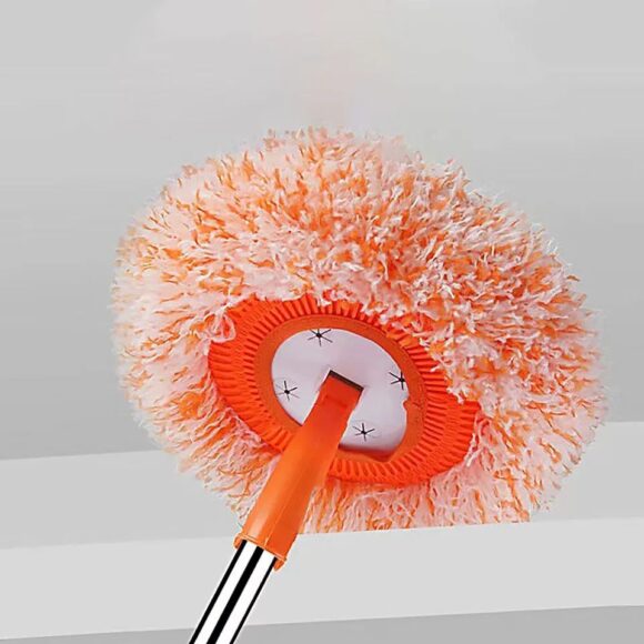 Rotary parquet mop with stainless steel handle, rotary mop for floors, ceilings and all (*one piece only) - Image 5