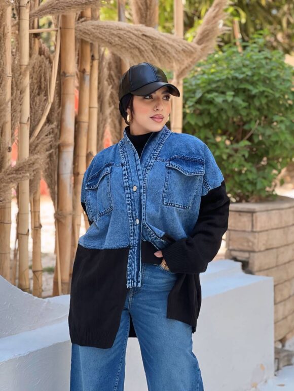 Anna Fashion Jacket Jeans & knitwear - Image 2