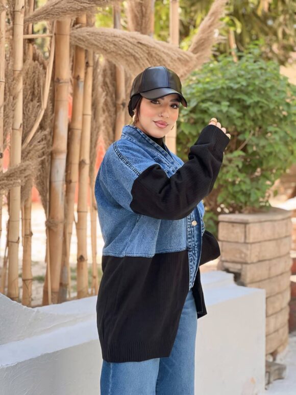 Anna Fashion Jacket Jeans & knitwear - Image 3