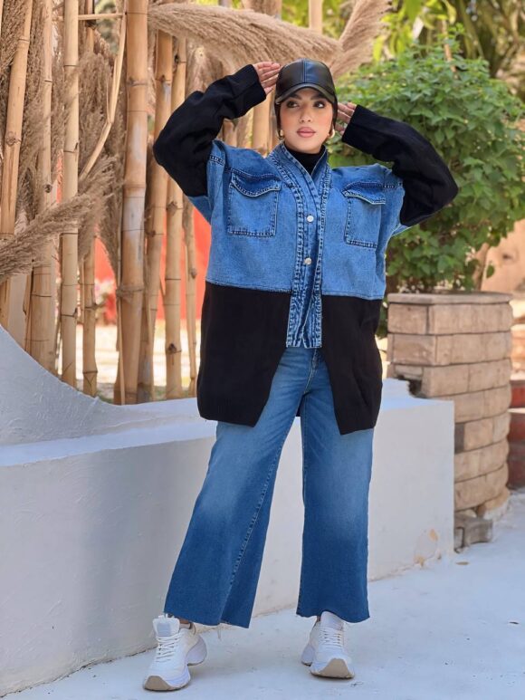 Anna Fashion Jacket Jeans & knitwear - Image 4