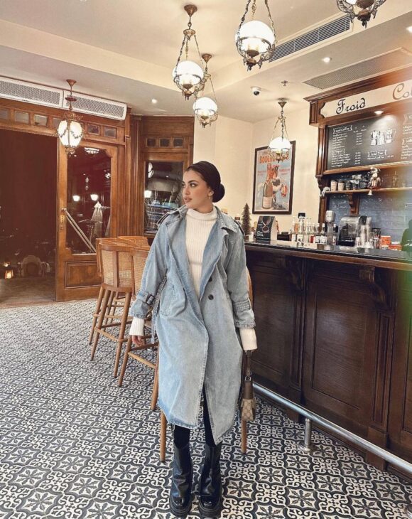 Anna Fashion Jeans Coat