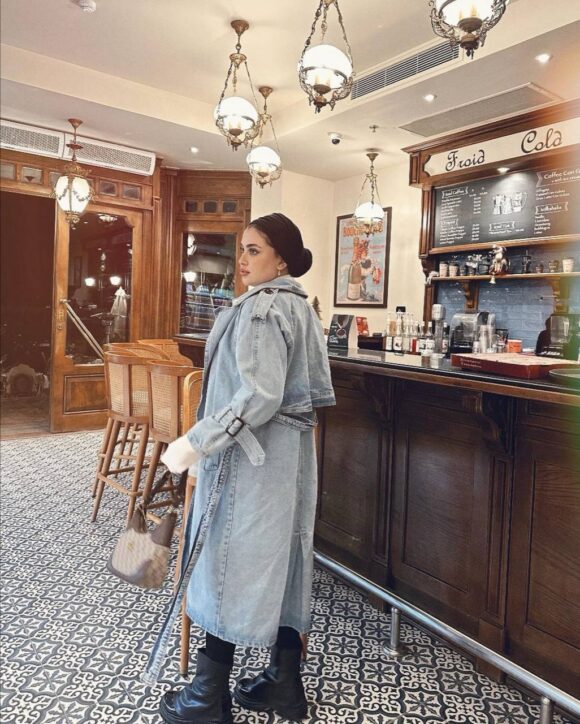 Anna Fashion Jeans Coat - Image 3
