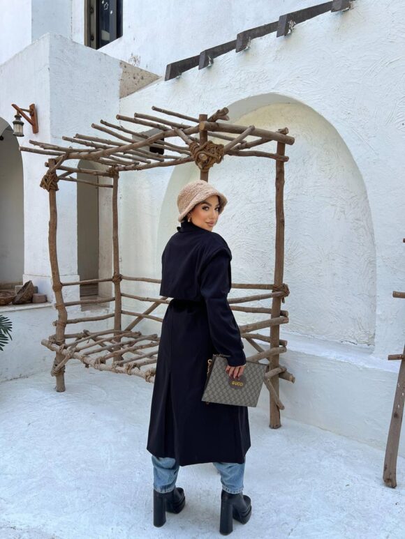 Anna Fashion Coat Gabardine - Image 8