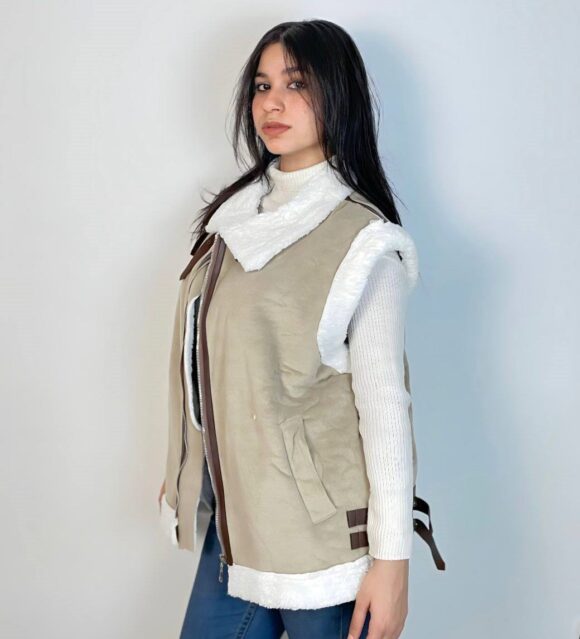 Anaa Fashion Suede vest - Image 3