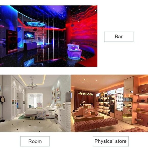 5 meters LED strip RGB with remote and power supply_ with two years guarantee of satisfaction and quality - Image 8