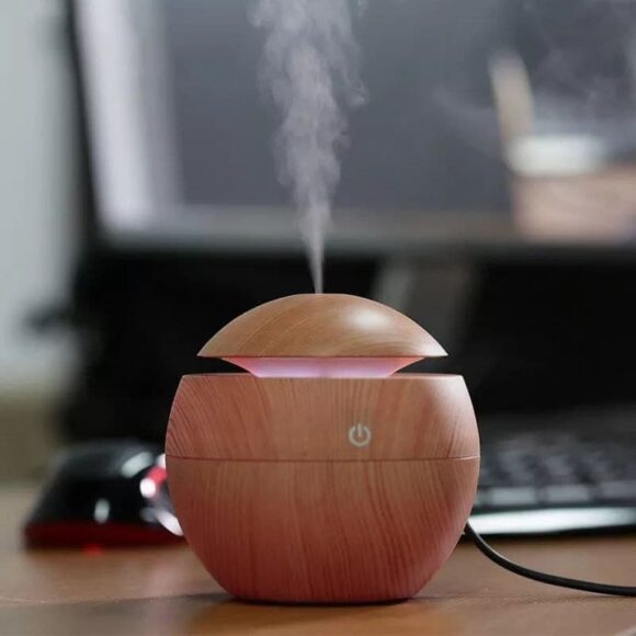 Aroma Diffuser for Car and Home..Everywhere Works on Any USB Input Diffuser with 7 Colors Lighting