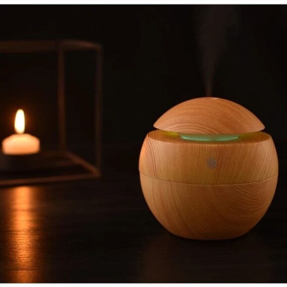 Aroma Diffuser for Car and Home..Everywhere Works on Any USB Input Diffuser with 7 Colors Lighting - Image 7