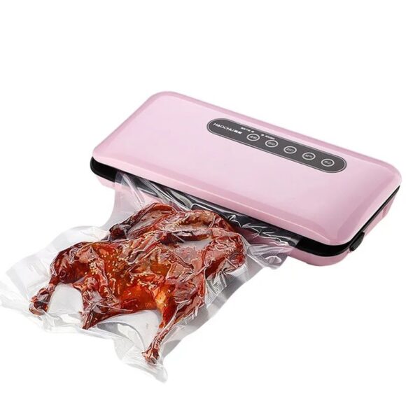 Automatic Food Sealer Vacuum Sealer Machine Home Vacuum Sealers Kitchen Vacuum Sealing Machine Food Saver Portable Automatic Household. - Image 6