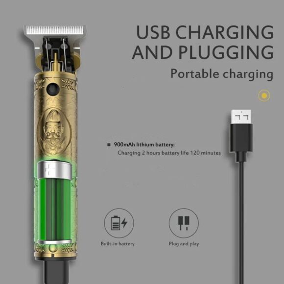 T99 Cordless Rechargeable Shaver - Image 4