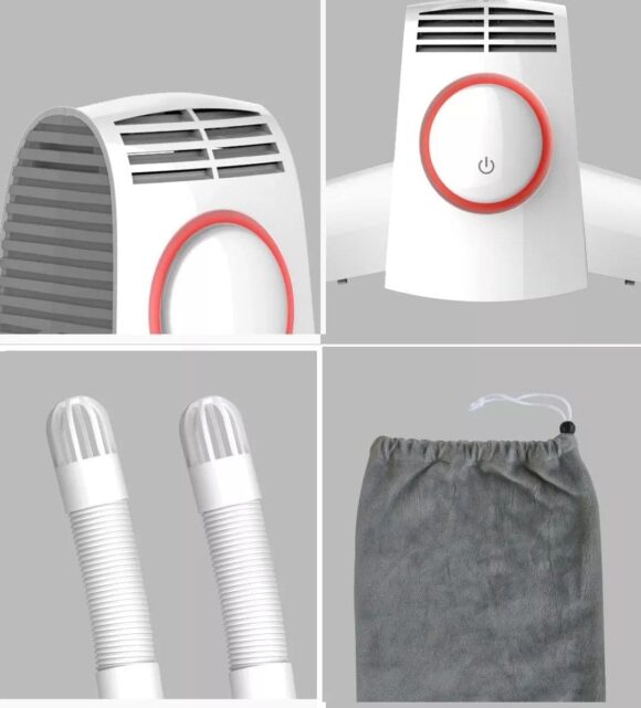 Electric Clothes Drying Hanger Shoes Drying Rack Loadable 5kg Foldable Silently Heater Clothes Hanger For Travel - Image 6
