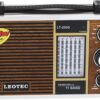 Leotec lt-2009 11 band high sensitivity radio - wooden