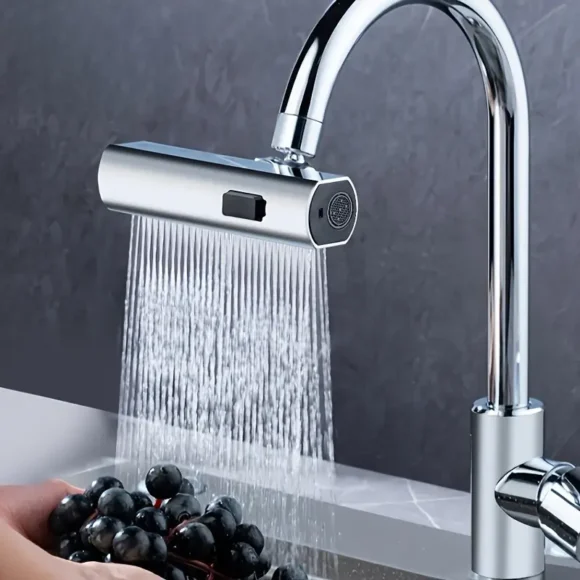 1pc Universal 3-Way Water Outlet Faucet Adapter, ABS Material, Easy Installation, No Electricity Needed, Bathroom Sink Accessory, Multi-Functional Dispenser - Image 10
