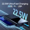 JOYROOM JR-QP191 Power Bank 10000 MAh Fast Charging 22.5W
