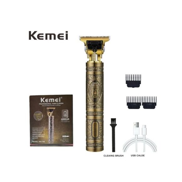 KEMEI Electric shaving machine works by charging for men - dry shaving - Image 5
