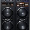 speaker system/TG 15500/190 W/USB/Equalizer/BLACK