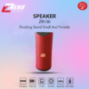 Zero Z130 Portable Bluetooth Speaker-Red