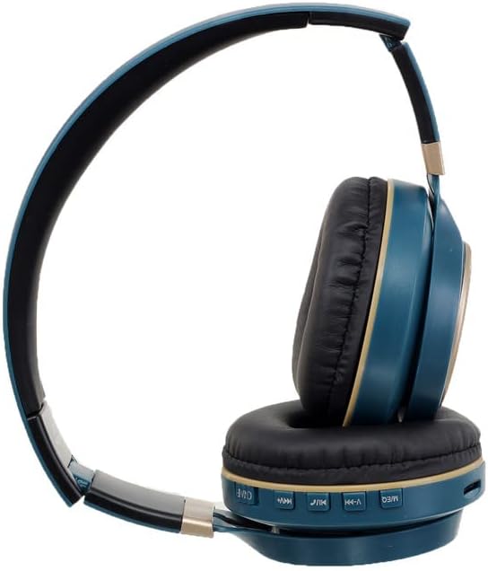 Wireless Blutooth Headphones T10 (Black) TF Card, FM Radio, USB-C, 20hr - Image 6