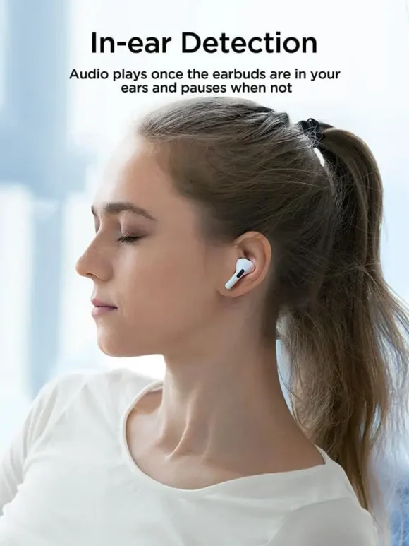 Joyroom JR-T03S PRO MAX Wireless Bluetooth Earphone Dual-core Chip, Instant Connection, Stable Trans - Image 9