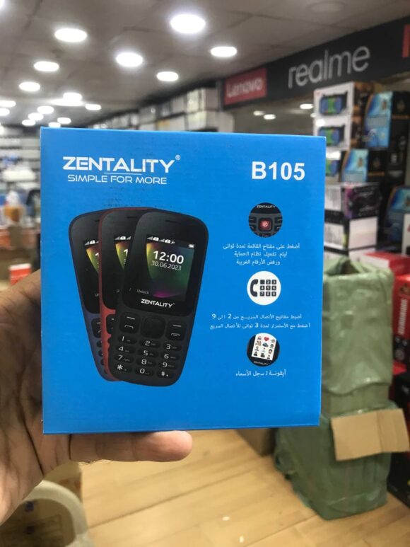 ZENTALITY Mobile B 105 Black Dual SIM