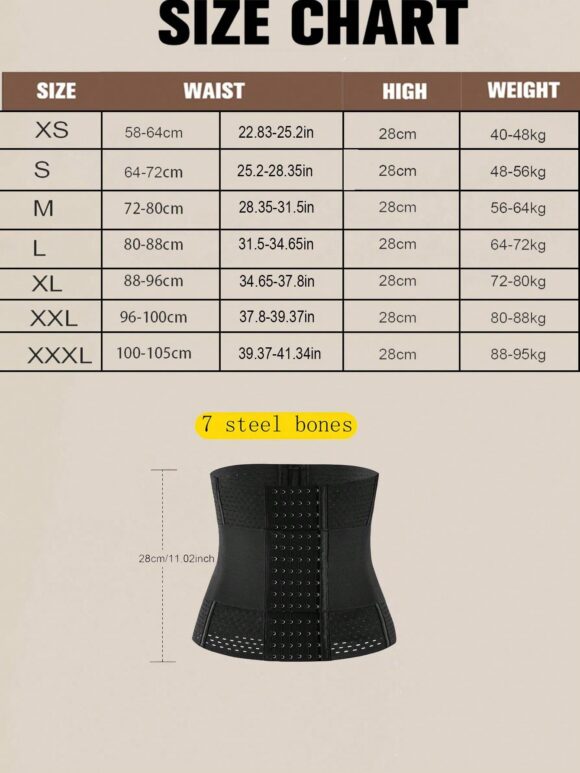 1 Pc Wrap Waist Trainer Double Belt Slimming Sheath Height 28CM Faja Body Shaper Corset Shapewear Woman Flat Tightens Belly Postpartum Sheath Waist Trainer Body Shaper Girdles For Women Sheath Flat Belly Woman - Image 6