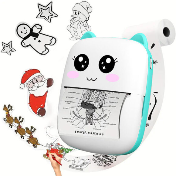 Handy Kids Photo Printer X5 Mini Pocket Portable Label Printer Sticker Wireless Inkless Self-adhesive Thermal Printer - Image 3