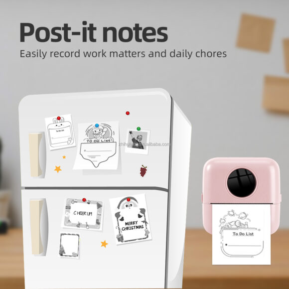 Kids Gift Photo Mobile Phone Operation Family USB Thermal Printer Label 57mm Bluetooth4.0 Mini Portable Small Foto Printer - Image 6